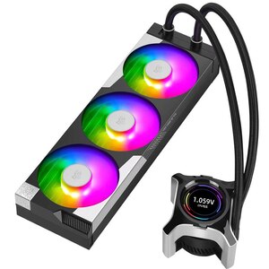 Cooler procesor cu racire lichida SEGOTEP KL-II-360-ARGB-BK, 3x120mm, Iluminare ARGB, negru Cooler procesor cu racire lichida SEGOTEP KL-II-360-ARGB-BK, 3x120mm, Iluminare ARGB, negru