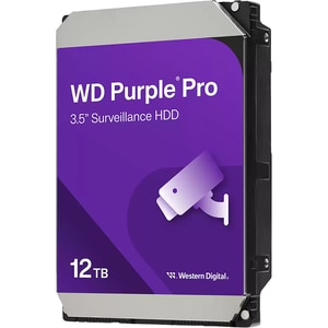 Hard Disk WD Purple Pro Surveillance, 12TB, 7200 RPM, SATA3, 512MB, WD122PURP Hard Disk WD Purple Pro Surveillance, 12TB, 7200 RPM, SATA3, 512MB, WD122PURP