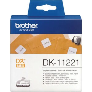 Banda etichete BROTHER DK-11221, 23 x 23 mm Banda etichete BROTHER DK-11221, 23 x 23 mm