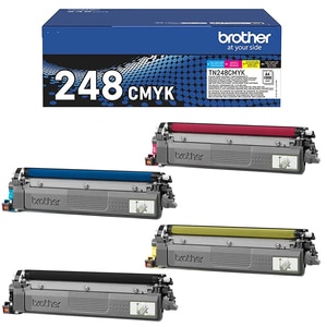 Set 4 Toner originale BROTHER TN-248VAL, Negru/Cyan/Magenta/Galben Set 4 Toner originale BROTHER TN-248VAL, Negru/Cyan/Magenta/Galben
