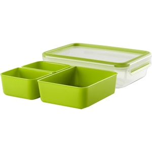 Caserola TEFAL Clip&Micro K3100412, 1.2l, plastic, verde Caserola TEFAL Clip&Micro K3100412, 1.2l, plastic, verde