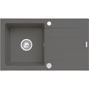 Pachet chiuveta PYRAMIS Econom, 1 cuva, picurator reversibil, compozit granit + baterie, gri Pachet chiuveta PYRAMIS Econom, 1 cuva, picurator reversibil, compozit granit + baterie, gri