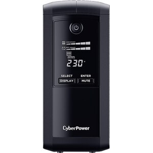 Unitate UPS CYBERPOWER VP700ELCD, 700VA, AVR, Schuko Unitate UPS CYBERPOWER VP700ELCD, 700VA, AVR, Schuko