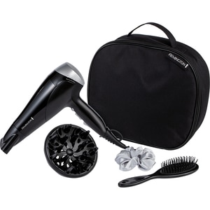 Set REMINGTON Style Edition D3171GP: Uscator de par, 2200W, negru + Perie Set REMINGTON Style Edition D3171GP: Uscator de par, 2200W, negru + Perie