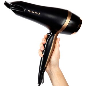 Uscator de par REMINGTON Salon Smooth D6960GP, 2100W, negru Uscator de par REMINGTON Salon Smooth D6960GP, 2100W, negru