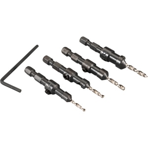 Set burghie cu zencuitor MAKITA D-73455, 2.4-3.6 mm, 4 bucati Set burghie cu zencuitor MAKITA D-73455, 2.4-3.6 mm, 4 bucati