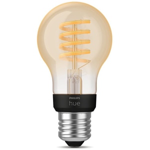 Bec LED Smart Vintage PHILIPS Hue 8719514301429, E27, 7W, 550lm, Bluetooth, lumina calda, compatibil Hue Bec LED Smart Vintage PHILIPS Hue 8719514301429, E27, 7W, 550lm, Bluetooth, lumina calda, compatibil Hue