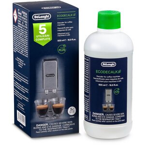 Decalcifiant DELONGHI EcoDecalk, 5 utilizari, 500ml Decalcifiant DELONGHI EcoDecalk, 5 utilizari, 500ml