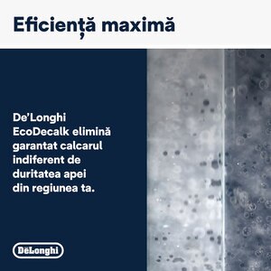 Decalcifiant DELONGHI EcoDecalk, 5 utilizari, 500ml Decalcifiant DELONGHI EcoDecalk, 5 utilizari, 500ml