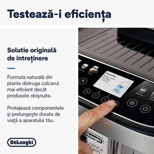 Decalcifiant DELONGHI EcoDecalk, 5 utilizari, 500ml Decalcifiant DELONGHI EcoDecalk, 5 utilizari, 500ml