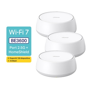 Sistem Wireless Mesh Gigabit TP-LINK Deco BE25 BE3600, Wi-Fi 7, Dual Band 688 + 2882 Mbps, 3 buc, alb Sistem Wireless Mesh Gigabit TP-LINK Deco BE25 BE3600, Wi-Fi 7, Dual Band 688 + 2882 Mbps, 3 buc, alb