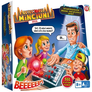 Joc de societate IMC Detectorul de minciuni 96967, 8 ani+, 2-10 jucatori Joc de societate IMC Detectorul de minciuni 96967, 8 ani+, 2-10 jucatori