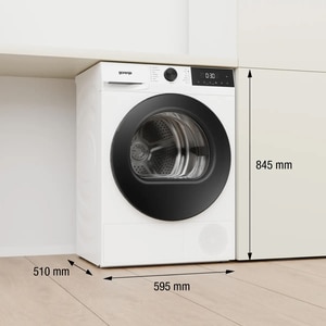 Uscator de rufe GORENJE DG2P7E, Pompa de caldura, 7 kg, 15 programe, Clasa E, alb Uscator de rufe GORENJE DG2P7E, Pompa de caldura, 7 kg, 15 programe, Clasa E, alb