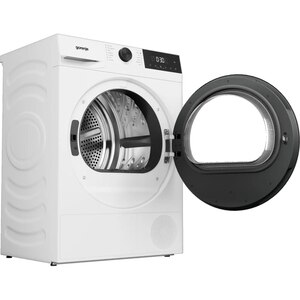 Uscator de rufe GORENJE DG2P8CP, Pompa de caldura, 8 kg, 15 programe, Clasa C, alb Uscator de rufe GORENJE DG2P8CP, Pompa de caldura, 8 kg, 15 programe, Clasa C, alb