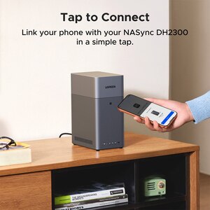 Network Attached Storage UGREEN DH2300, 2.2GHz, 4GB, 2-Bays, gri Network Attached Storage UGREEN DH2300, 2.2GHz, 4GB, 2-Bays, gri