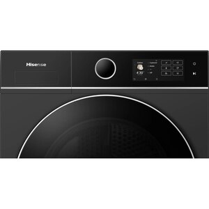Uscator de rufe HISENSE DH5I104BBAB, Pompa de caldura, 10 kg, 18 programe, Clasa A, Wi-Fi, negru Uscator de rufe HISENSE DH5I104BBAB, Pompa de caldura, 10 kg, 18 programe, Clasa A, Wi-Fi, negru