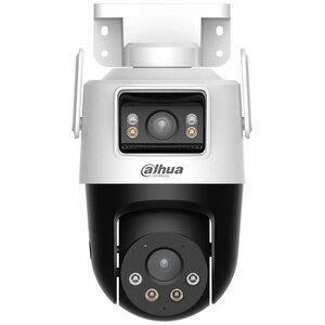 Camera IP Wireless exterior DAHUA 53DP, 5+5MP, 1620p, IR, Night Vision, Alb Camera IP Wireless exterior DAHUA 53DP, 5+5MP, 1620p, IR, Night Vision, Alb