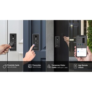 Yala inteligenta EZVIZ DL03, WiFi, sonerie incorporata, negru Yala inteligenta EZVIZ DL03, WiFi, sonerie incorporata, negru