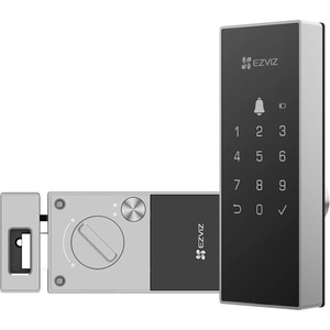 Yala inteligenta EZVIZ DL03, WiFi, sonerie incorporata, negru Yala inteligenta EZVIZ DL03, WiFi, sonerie incorporata, negru