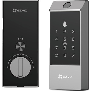 Yala inteligenta EZVIZ DL04, WiFi, cu amprenta, negru Yala inteligenta EZVIZ DL04, WiFi, cu amprenta, negru