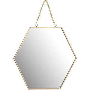Oglinda decorativa KI, D 20 cm, auriu Oglinda decorativa KI, D 20 cm, auriu