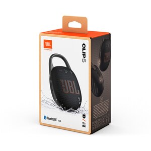 Boxa portabila JBL Clip 5, Bluetooth, IP67, Auracast, negru Boxa portabila JBL Clip 5, Bluetooth, IP67, Auracast, negru