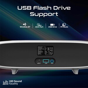 Boxa portabila PROMATE Delta-X, 20W, Bluetooth, alb Boxa portabila PROMATE Delta-X, 20W, Bluetooth, alb
