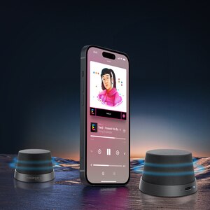 Boxa portabila PROMATE Punch, 3W, Bluetooth, Negru Boxa portabila PROMATE Punch, 3W, Bluetooth, Negru