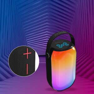 Boxa portabila PROMATE Spectro-20, Bluetooth, IPX5, negru Boxa portabila PROMATE Spectro-20, Bluetooth, IPX5, negru