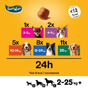 Recompensa pentru caini PEDIGREE Tasty Minis, Pui, 130 g Recompensa pentru caini PEDIGREE Tasty Minis, Pui, 130 g