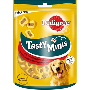 Recompensa pentru caini PEDIGREE Tasty Minis, Vita, 155 g Recompensa pentru caini PEDIGREE Tasty Minis, Vita, 155 g