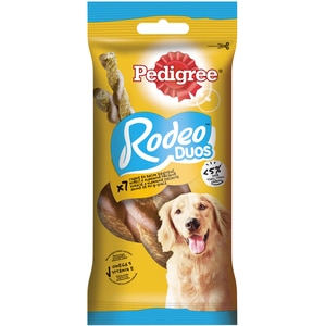 Recompensa pentru caini PEDIGREE Rodeo Duos, Pui si sunca, 123 g Recompensa pentru caini PEDIGREE Rodeo Duos, Pui si sunca, 123 g