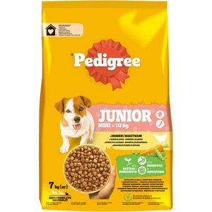 Hrana uscata pentru caini PEDIGREE, Junior, Pasare si legume, 7 kg Hrana uscata pentru caini PEDIGREE, Junior, Pasare si legume, 7 kg