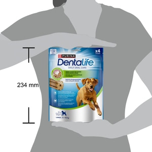 Recompensa pentru caini DENTALIFE, Talie mare, Cereale si pui, 6 x 142g Recompensa pentru caini DENTALIFE, Talie mare, Cereale si pui, 6 x 142g