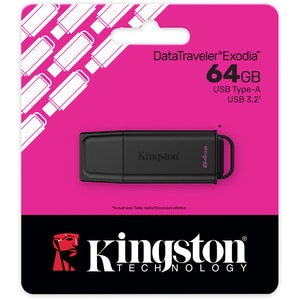 Memorie USB KINGSTON DataTraveler Exodia DTXG2/64GB, 64GB, USB 3.2, negru Memorie USB KINGSTON DataTraveler Exodia DTXG2/64GB, 64GB, USB 3.2, negru