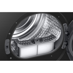 Uscator de rufe SAMSUNG DV90DG6845LBU4, Pompa de caldura, AI Control, 9 kg, 19 programe, Clasa A, Wi-Fi, negru Uscator de rufe SAMSUNG DV90DG6845LBU4, Pompa de caldura, AI Control, 9 kg, 19 programe, Clasa A, Wi-Fi, negru
