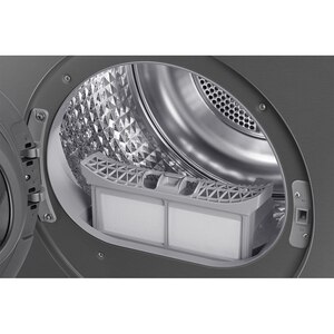 Uscator de rufe SAMSUNG DV90F09F4SU4, AI Dry+, Pompa de caldura, 9 kg, 19 programe, Clasa A, Wi-Fi, inox Uscator de rufe SAMSUNG DV90F09F4SU4, AI Dry+, Pompa de caldura, 9 kg, 19 programe, Clasa A, Wi-Fi, inox