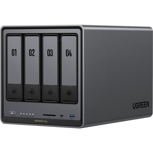 Network Attached Storage UGREEN DXP4800 Plus, 4.4GHz, 8GB, 4-Bays, negru Network Attached Storage UGREEN DXP4800 Plus, 4.4GHz, 8GB, 4-Bays, negru