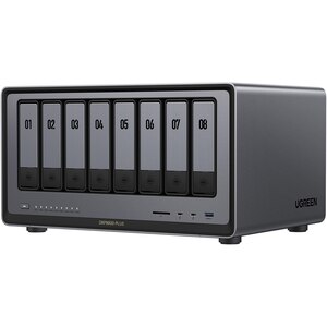 Network Attached Storage UGREEN DXP8800 Plus, 4.4GHz, 8GB, 8-Bays, negru Network Attached Storage UGREEN DXP8800 Plus, 4.4GHz, 8GB, 8-Bays, negru