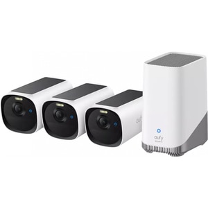 Kit supraveghere video EUFY eufyCam E40, 3 camere, 2K QHD, alb Kit supraveghere video EUFY eufyCam E40, 3 camere, 2K QHD, alb