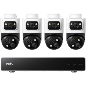 Kit supraveghere video EUFYCAM S4 Max, 4 camere, 4K Ultra HD, 16 canale, alb Kit supraveghere video EUFYCAM S4 Max, 4 camere, 4K Ultra HD, 16 canale, alb