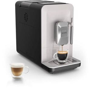 Espressor automat KRUPS My Coffee+ EA201BE0, 1.5l, 1700W, 15 bar, gri deschis Espressor automat KRUPS My Coffee+ EA201BE0, 1.5l, 1700W, 15 bar, gri deschis