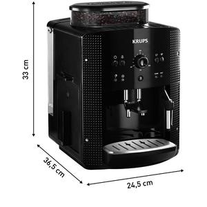 Espressor automat KRUPS Espresseria Automatic EA8108, 1.6l, 1450W, 15 bar, negru Espressor automat KRUPS Espresseria Automatic EA8108, 1.6l, 1450W, 15 bar, negru