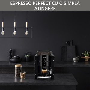 Espressor automat KRUPS Espresseria Automatic EA8108, 1.6l, 1450W, 15 bar, negru Espressor automat KRUPS Espresseria Automatic EA8108, 1.6l, 1450W, 15 bar, negru