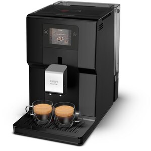 Espressor automat KRUPS Intuition EA873810, 3l, 1450W, 15 bar, negru-argintiu Espressor automat KRUPS Intuition EA873810, 3l, 1450W, 15 bar, negru-argintiu