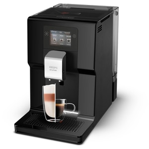 Espressor automat KRUPS Intuition EA873810, 3l, 1450W, 15 bar, negru-argintiu Espressor automat KRUPS Intuition EA873810, 3l, 1450W, 15 bar, negru-argintiu