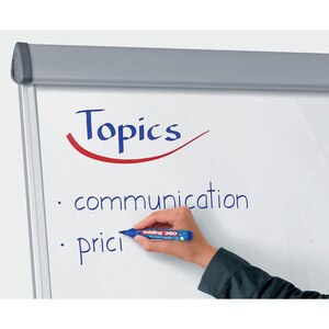 Marker pentru flipchart EDDING 380, 1.5-3 mm, 4 culori (negru, albastru, rosu, verde) Marker pentru flipchart EDDING 380, 1.5-3 mm, 4 culori (negru, albastru, rosu, verde)