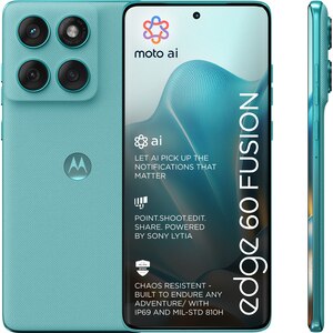 Telefon MOTOROLA Edge 60 Fusion 5G, 256GB, 8GB RAM, Dual SIM, Amazonite Telefon MOTOROLA Edge 60 Fusion 5G, 256GB, 8GB RAM, Dual SIM, Amazonite