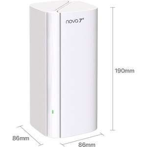 Sistem Mesh Wireless TENDA Nova EE3 Pro BE3600, Wi-Fi 7, Dual Band 688 + 2882 Mbps, 2 buc, alb Sistem Mesh Wireless TENDA Nova EE3 Pro BE3600, Wi-Fi 7, Dual Band 688 + 2882 Mbps, 2 buc, alb