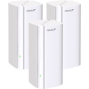 Sistem Mesh Wireless TENDA Nova EE3 Pro BE3600, Wi-Fi 7, Dual Band 688 + 2882 Mbps, 3 buc, alb Sistem Mesh Wireless TENDA Nova EE3 Pro BE3600, Wi-Fi 7, Dual Band 688 + 2882 Mbps, 3 buc, alb
